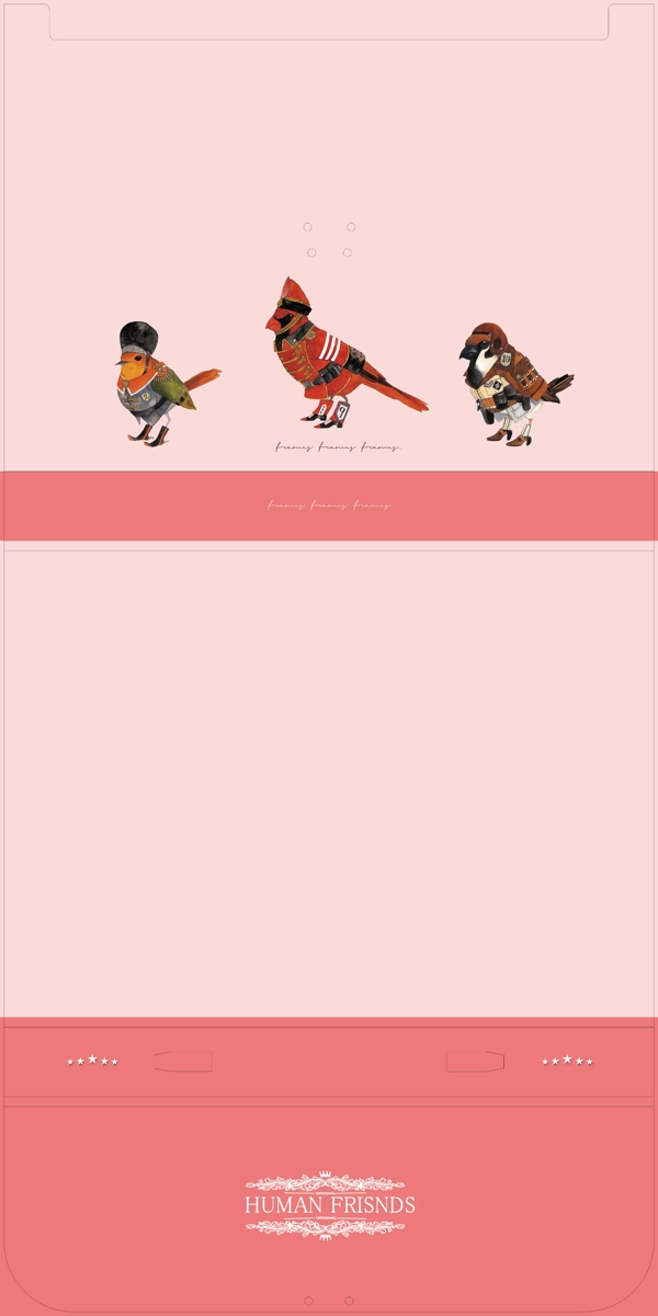 鳥鳥大軍紅色