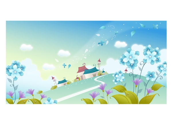 矢量圖風(fēng)景