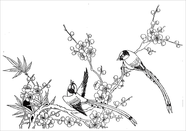 花鳥花紋