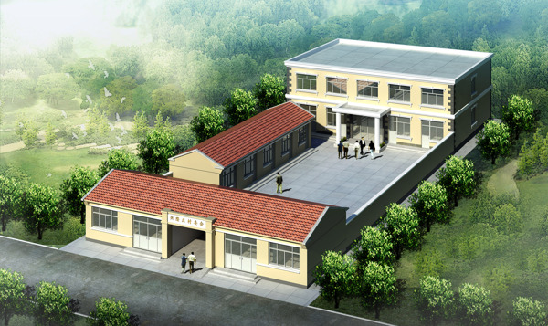 村委会鸟瞰图图片