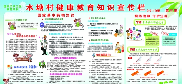 健康教育宣傳欄