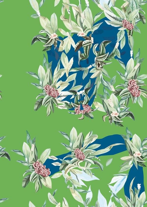 手繪花卉
