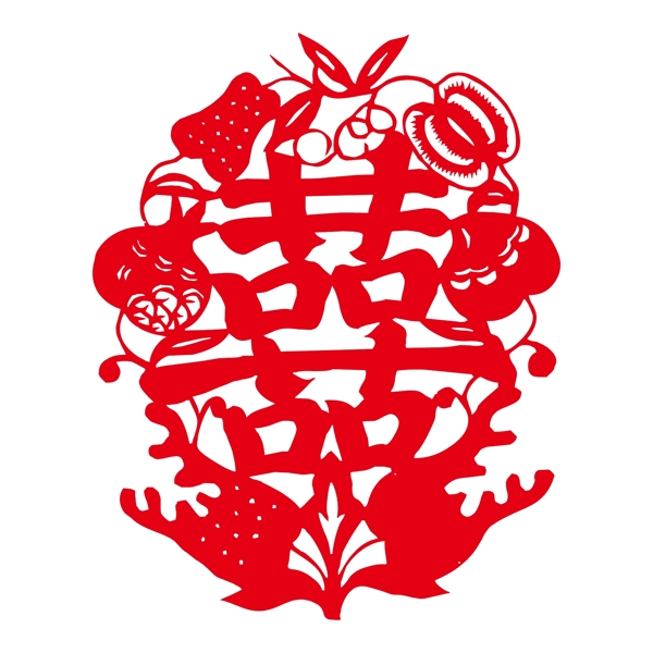 矢量圖風(fēng)格中國風(fēng)民族風(fēng)剪紙免費(fèi)素材