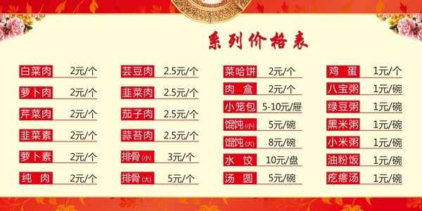菜單圖片
