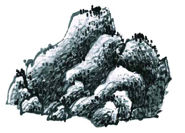 水墨山水畫圖片