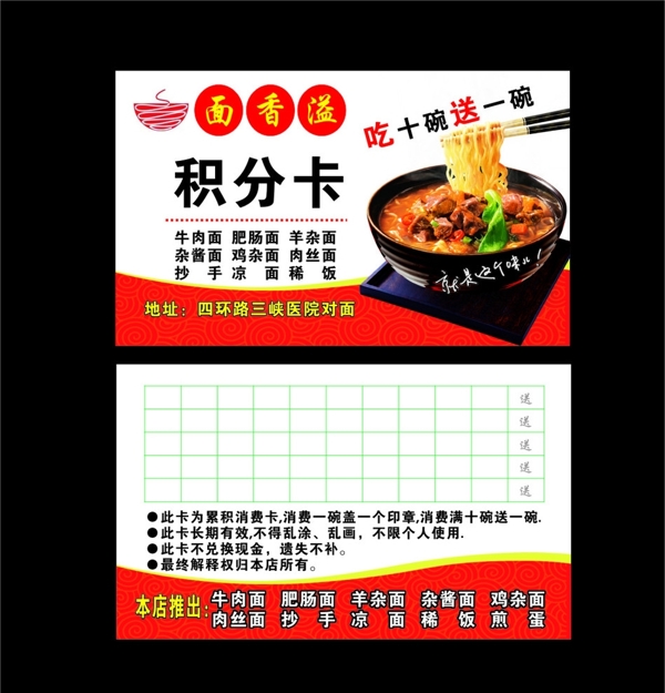 面積分卡圖片