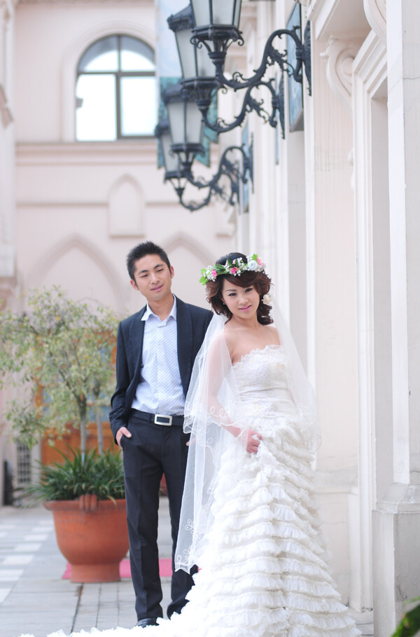 婚紗男女