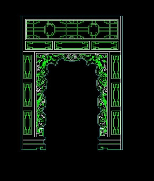 中式門型建筑