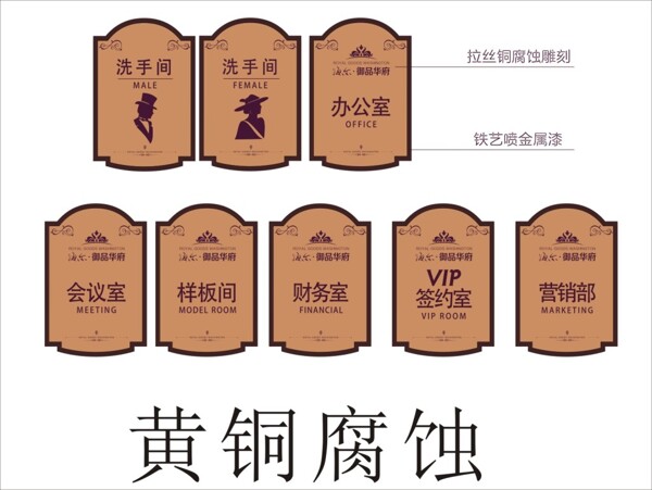 高檔門牌