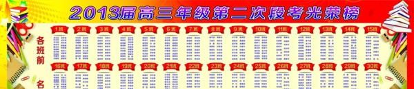 考試光榮榜圖片