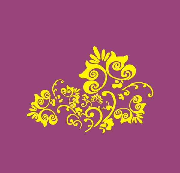 矢量花邊