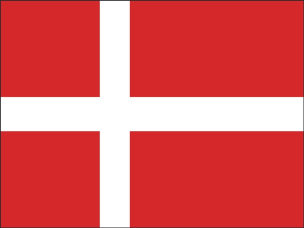 矢量丹麦国旗