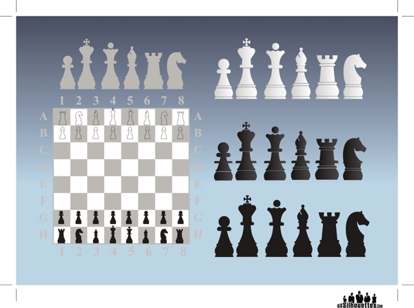 矢量棋子