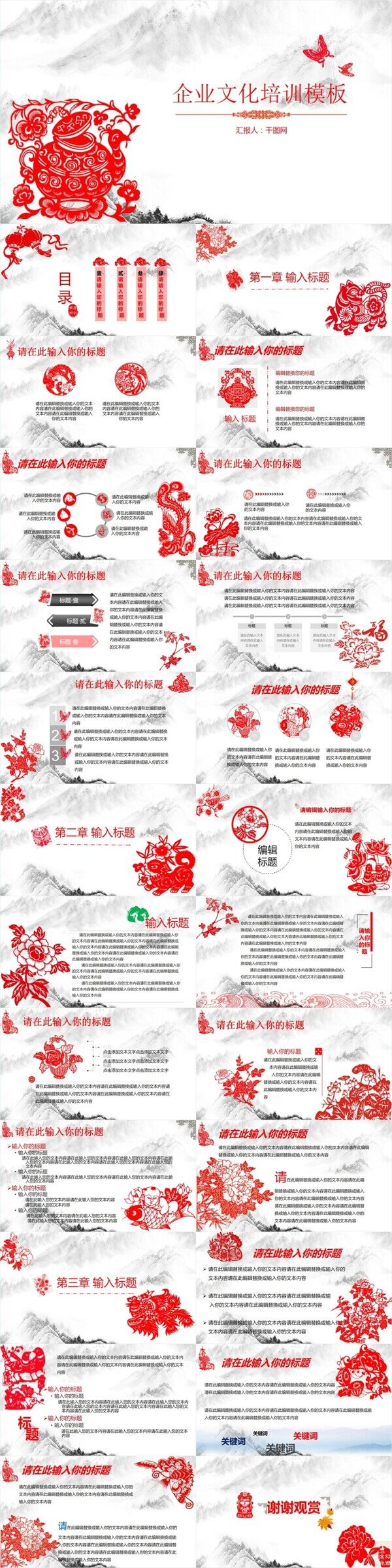 企业文化培训模板