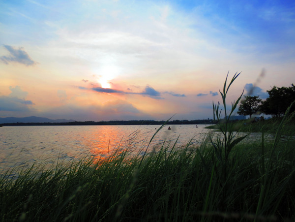 夕陽圖片