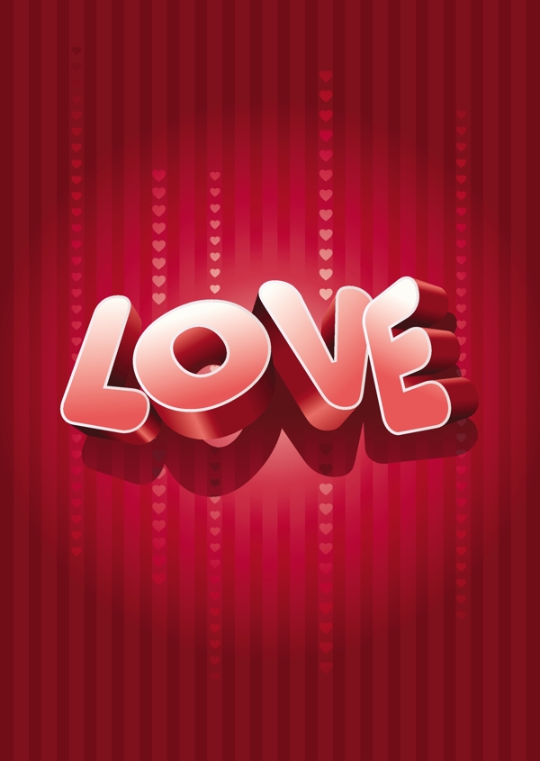 LOVE字體設(shè)計矢量圖下載