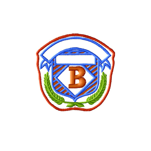 繡花徽章標(biāo)記文字字母免費素材