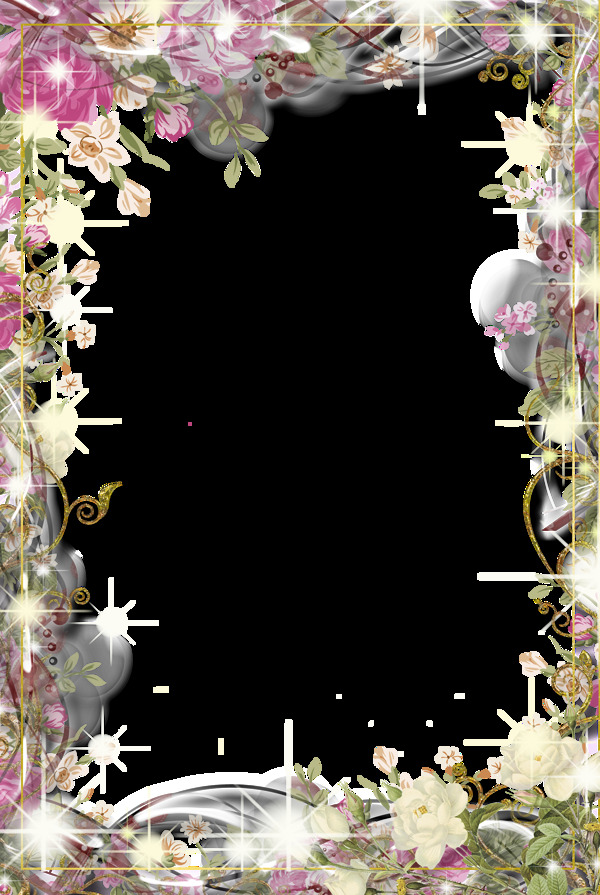 花樣相框圖片