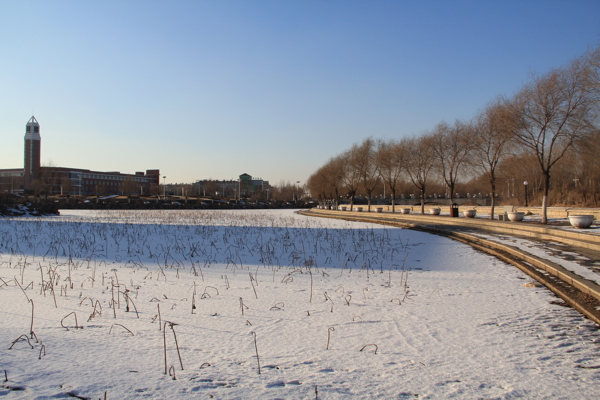 東北師范大學(xué)湖圖片