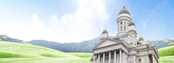 歐式城堡田園風(fēng)banner
