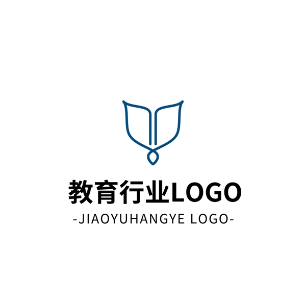 簡約大氣創(chuàng)意教育行業(yè)logo標(biāo)志設(shè)計