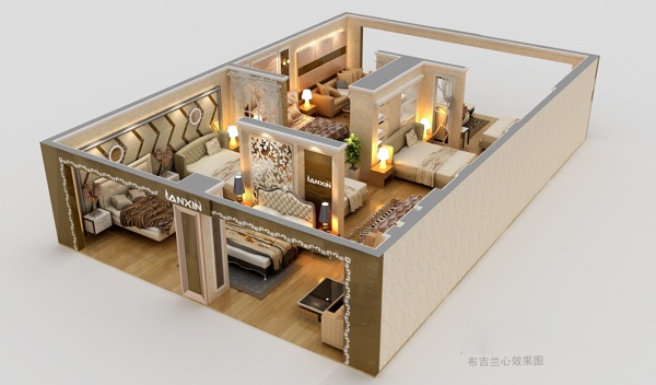 家居店效果圖圖片