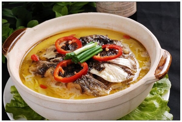 砂鍋魚(yú)頭圖片