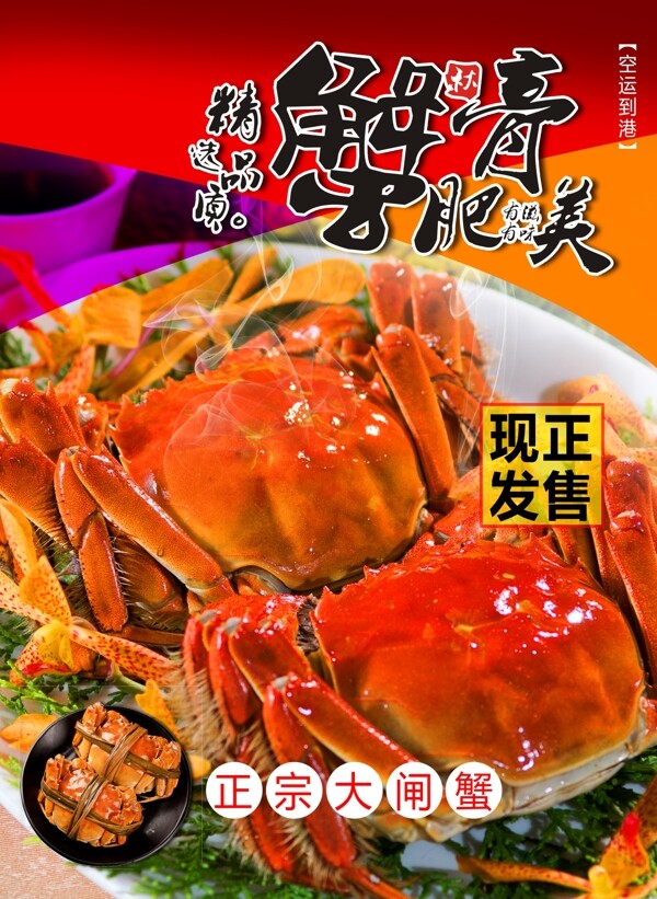 大閘蟹海報