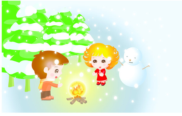 雪趣圖片