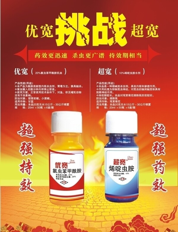 藥品宣傳單頁(yè)圖片