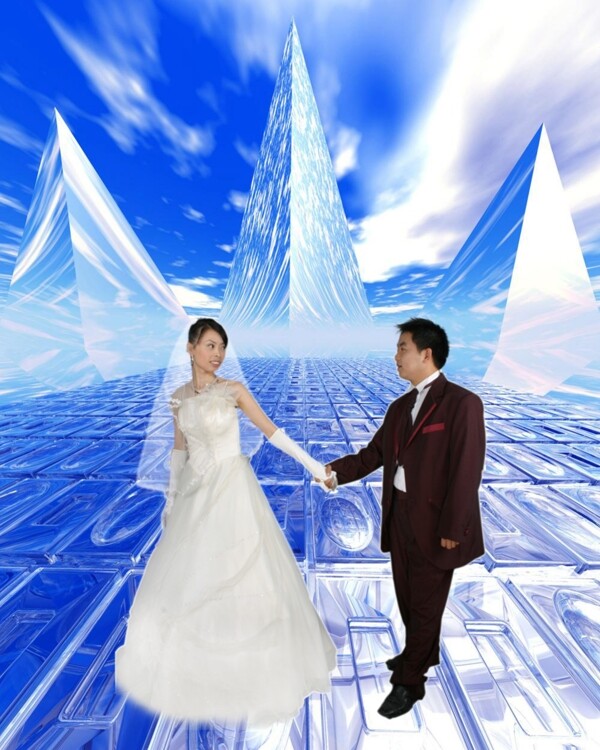 數(shù)碼婚紗