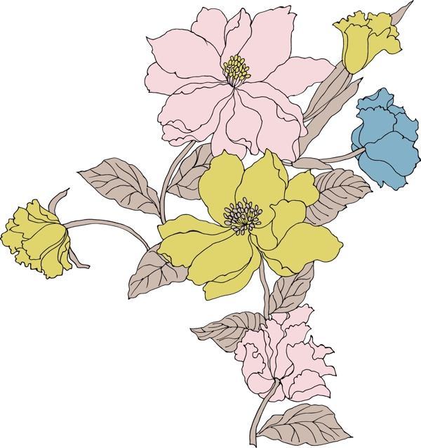 2008最新潮流花紋矢量圖126