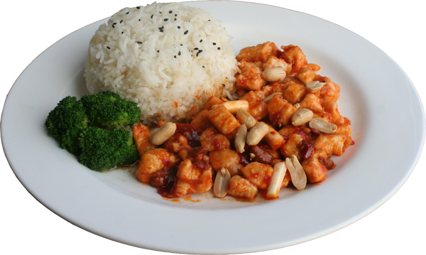 宮保雞丁飯圖片