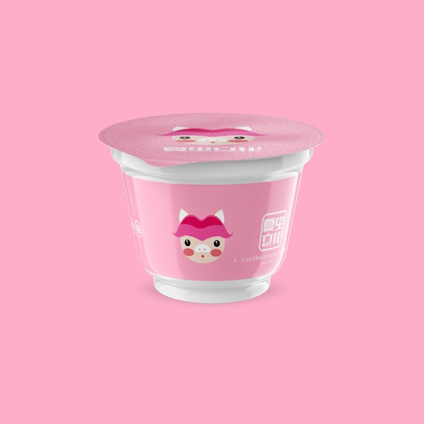 酸奶盒样机