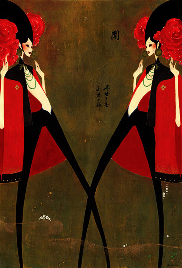 位圖插畫(huà)時(shí)尚插畫(huà)人物插畫(huà)插畫(huà)師免費(fèi)素材