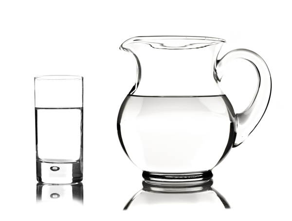 透明玻璃水壶杯具图片
