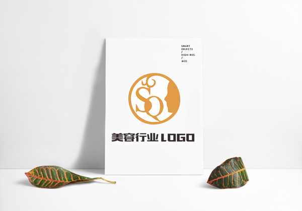 字母大氣美容美發(fā)化妝行業(yè)LOGO設(shè)計(jì)