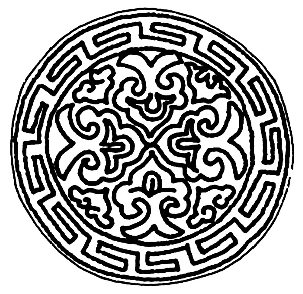 團(tuán)花紋樣傳統(tǒng)圖案0128