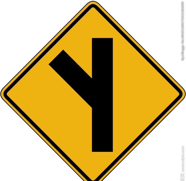 Y型路口