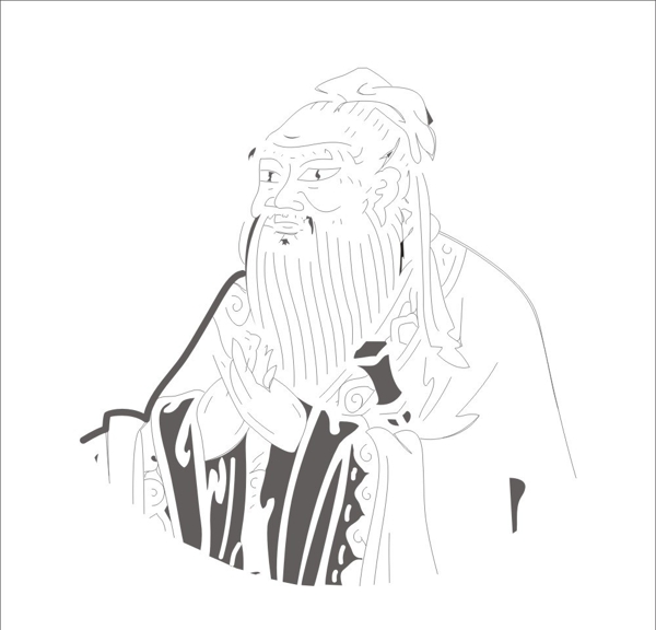 孔子圖片