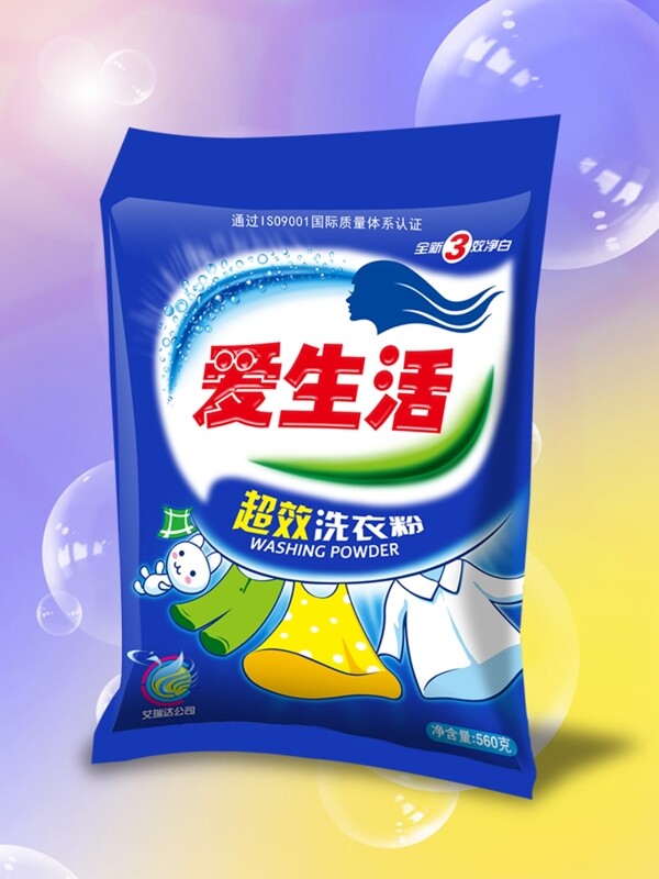洗衣粉包裝設計