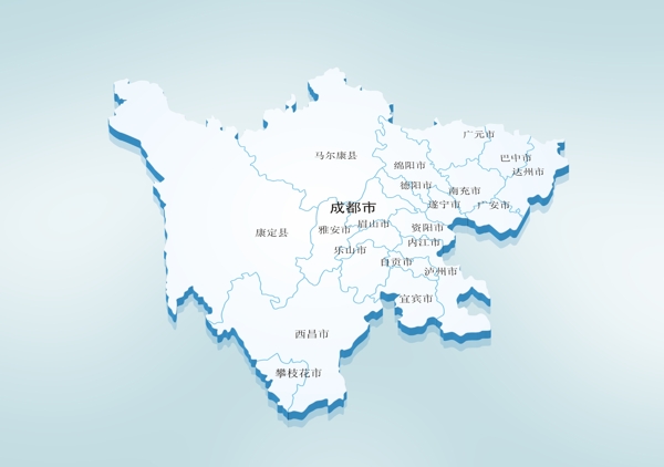 四川地圖