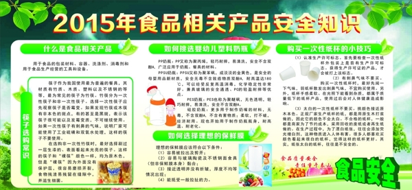 2015食品安全宣傳欄圖片