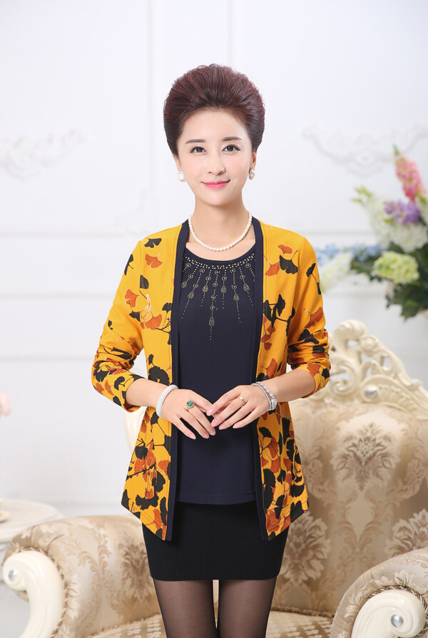 女裝媽媽裝淘寶女裝婦女裝圖片