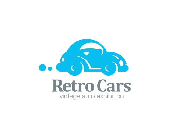卡通汽車logo標志