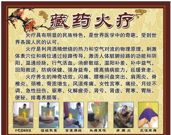 藏藥火療圖片
