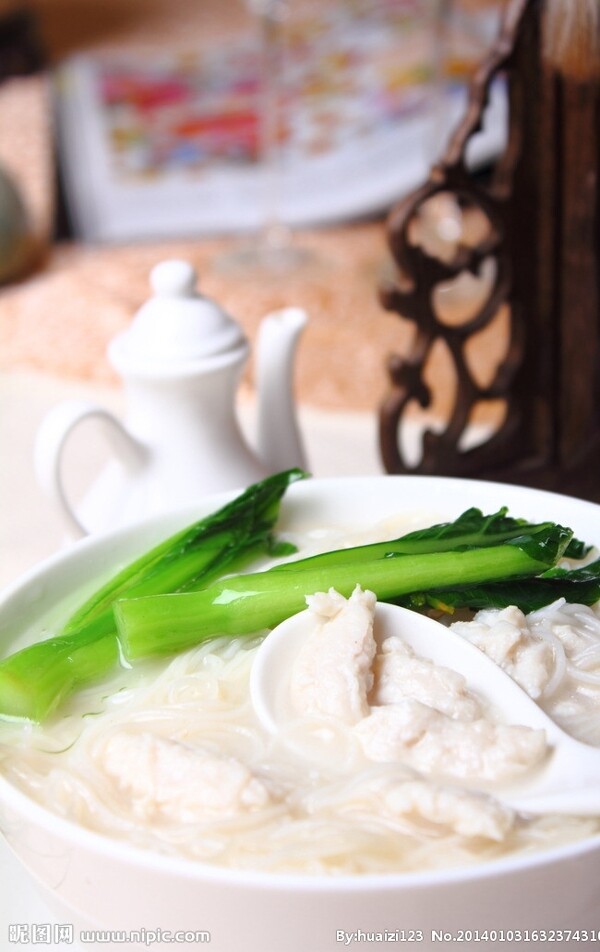 魚茸湯米粉圖片
