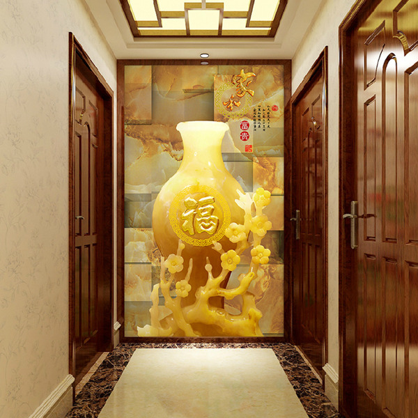 玉雕壁畫效果圖