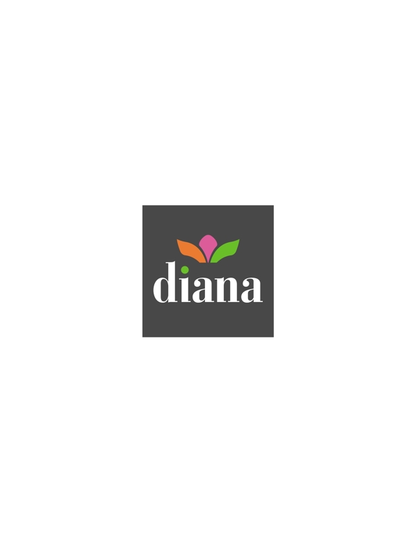 Diogo设计欣赏Diana服饰品牌标志下载标志设计欣赏