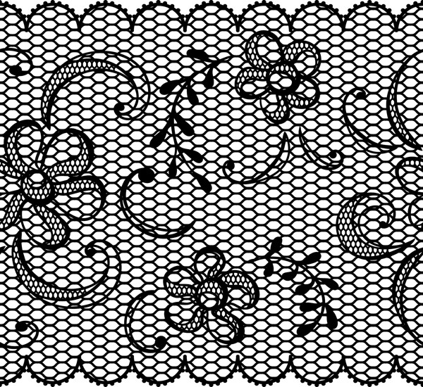 矢量線條蕾絲花邊圖片素材